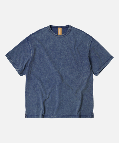 FRIZMWORKS(フリズムワークス)の「OG VINTAGE DYEING HALF TEE _ WASHED NAVY(Tシャツ/カットソー・メンズ・その他・LARGE/X-LARGE/SMALL/MEDIUM)」の1枚目の写真