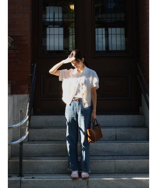 MUSINSA STANDARD WOMAN（ムシンサスタンダードウーマン）の「ウィメンズエッセンシャルタンクトップ[グレーッシュベージュ]（Tシャツ/カットソー・レディース・その他・SMALL/MEDIUM/LARGE/X-LARGE/X-SMALL）」の2枚目の写真