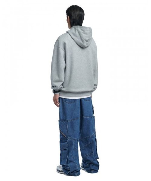 NOMANUAL(NOMANUAL)の「NM AUTO HOODIE - MELANGE(パーカー・レディース・その他・LARGE/X-LARGE/SMALL/MEDIUM)」の4枚目の写真