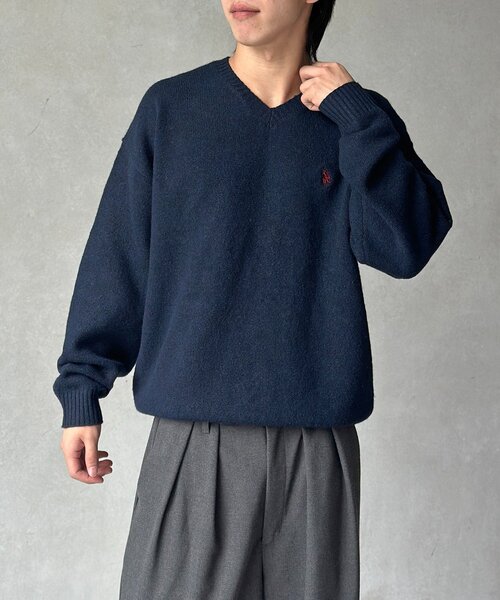 Vネックニットプルオーバー（ニット/セーター）｜U.S. POLO ASSN