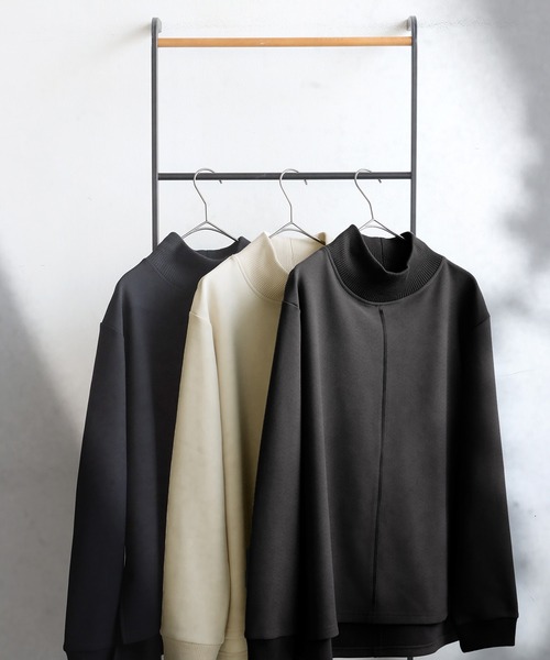 antiqua(アンティカ)の「モックネック プルオーバー(その他トップス・レディース・ブラック/グレー/ホワイト系その他/レッド/ウッド/ブラウン系その他/ベージュ・ONESIZE)」の17枚目の写真