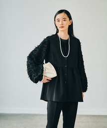 LEPSIM | 【入卒式/セレモニー】Wクロス切り替えベスト 598356(その他アウター)