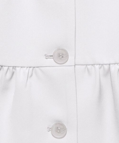 LEPSIM（レプシィム）の「【入卒式／セレモニー】Wクロス切り替えベスト　598356（その他アウター・レディース・ネイビー/グレイッシュベージュ/ブラック・FREE）」の6枚目の写真