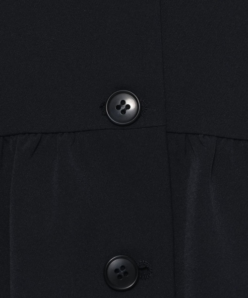 LEPSIM（レプシィム）の「【入卒式／セレモニー】Wクロス切り替えベスト　598356（その他アウター・レディース・ネイビー/グレイッシュベージュ/ブラック・FREE）」の7枚目の写真