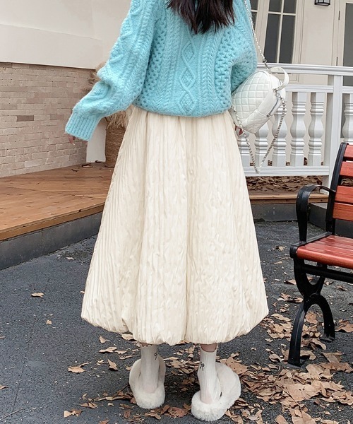 セール】シボ感プリーツスカート（スカート）｜ONEP STAR（ワンピ