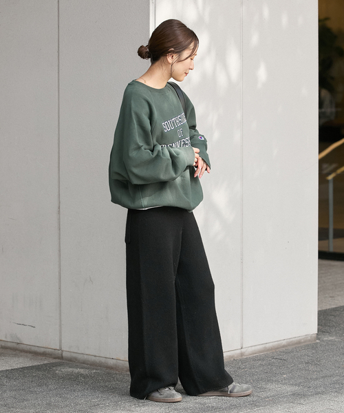 別注【CHAMPION/チャンピオン】for JS ワッペンツキスウェット