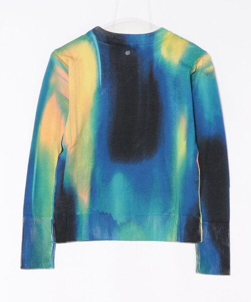 Desigual(デシグアル)の「ブルーグラデーション細ゲージニット(ニット/セーター・レディース・ブルー・S/L/XS/M)」の5枚目の写真