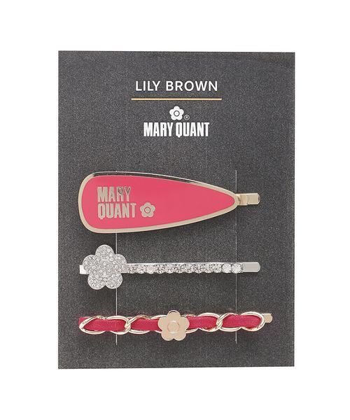 LILY BROWN（リリーブラウン）の「【LILY BROWN×MARY QUANT】ヘアピンセット（その他ヘアアクセサリー・レディース・レッド/ホワイト・F）」の2枚目の写真