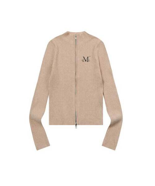 MUCENT(ムセント)の「オーキッドゴルジクロップニットジップアップ (7カラー)(ニット/セーター・レディース・Beige/ネイビー/グリーン/グレー/ブラック/アイボリー/スカイブルー・FREE)」の5枚目の写真