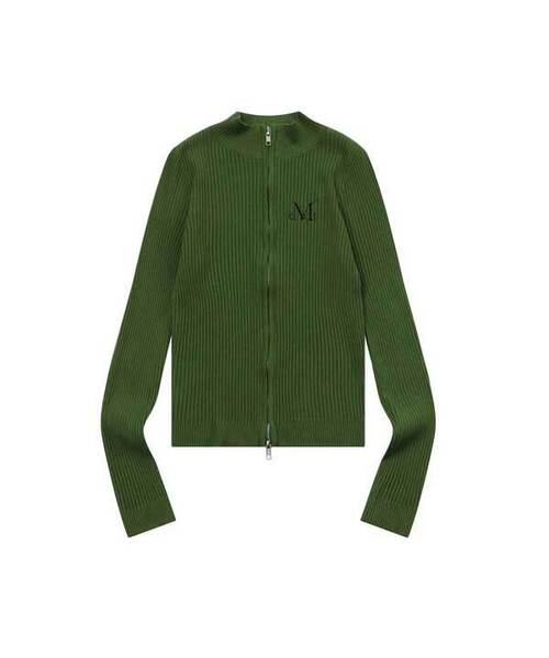 MUCENT(ムセント)の「オーキッドゴルジクロップニットジップアップ (7カラー)(ニット/セーター・レディース・Beige/ネイビー/グリーン/グレー/ブラック/アイボリー/スカイブルー・FREE)」の6枚目の写真