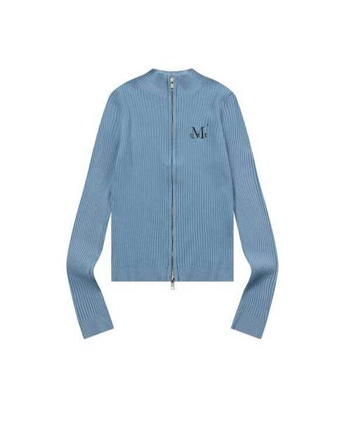 MUCENT(ムセント)の「オーキッドゴルジクロップニットジップアップ (7カラー)(ニット/セーター・レディース・Beige/ネイビー/グリーン/グレー/ブラック/アイボリー/スカイブルー・FREE)」の1枚目の写真