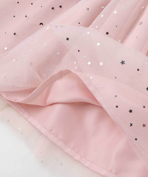 SLAP SLIP(スラップスリップ)の「きらめく星のチュールマントつきベロアワンピース(80~130cm)(ワンピース・キッズ・ピンク/ブルー・90cm/130cm/80cm/120cm/100cm/110cm)」の20枚目の写真