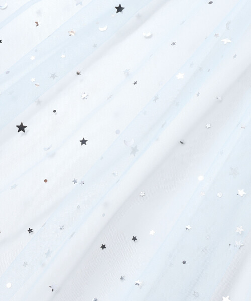 SLAP SLIP(スラップスリップ)の「きらめく星のチュールマントつきベロアワンピース(80~130cm)(ワンピース・キッズ・ピンク/ブルー・90cm/130cm/80cm/120cm/100cm/110cm)」の9枚目の写真