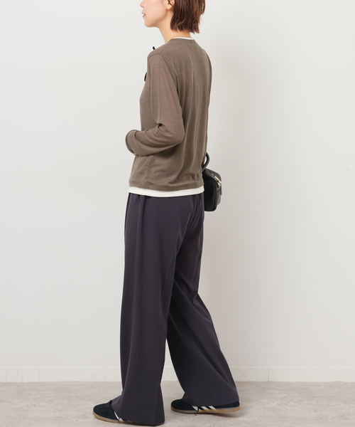 JOURNAL STANDARD relume(ジャーナルスタンダード レリューム)の「《追加》フェイクレイヤードロングスリーブTEE(Tシャツ/カットソー・レディース・チャコールグレー/ライトグレー/ブラウン・FREE)」の21枚目の写真