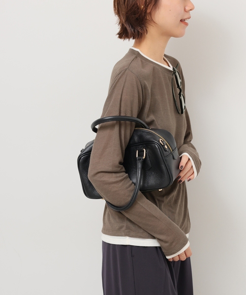 JOURNAL STANDARD relume(ジャーナルスタンダード レリューム)の「《追加》フェイクレイヤードロングスリーブTEE(Tシャツ/カットソー・レディース・チャコールグレー/ライトグレー/ブラウン・FREE)」の18枚目の写真