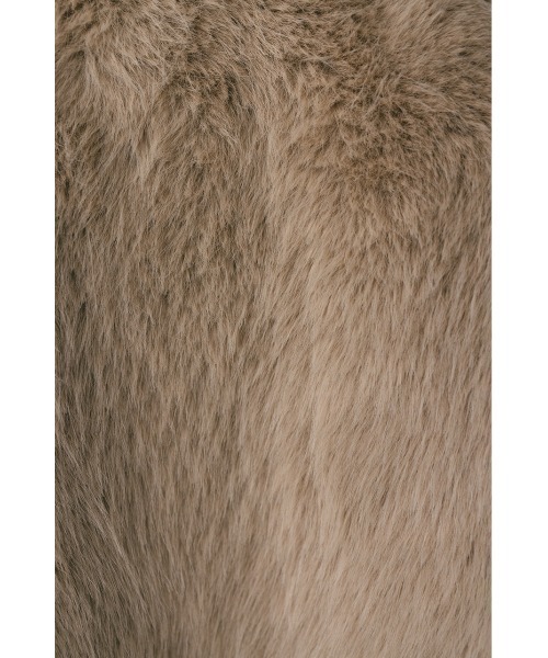 STYLEMIXER(スタイルミキサー)の「ノーカラーファージャケット(ノーカラージャケット・レディース・ブラック/ライトベージュ/サックスブルー・FREE)」の11枚目の写真