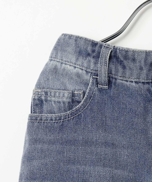 repipi armario（レピピ アルマリオ）の「【10C REPIPI】HEMファーデニムスカート（デニムスカート・キッズ・カモフラージュ/レオパード/ブラック・120cm/130cm/140cm/110cm）」の22枚目の写真