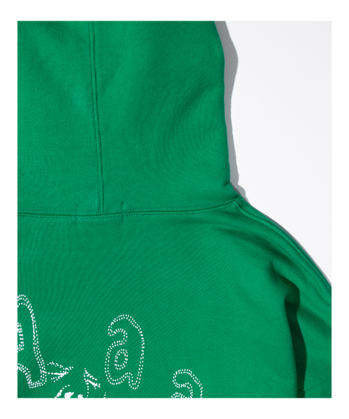 MASSNOUN(マスノウン)の「ヨニングヘビーオーバーサイズフードパーカー Tシャツ MSHHD003-GR(パーカー・レディース・その他・LARGE/X-LARGE/SMALL/MEDIUM)」の3枚目の写真