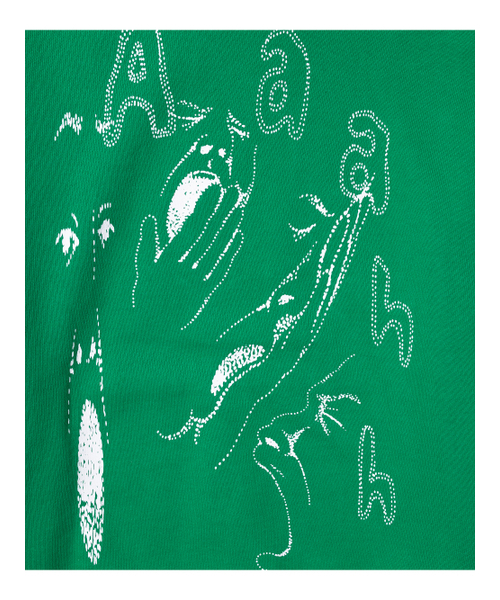 MASSNOUN(マスノウン)の「ヨニングヘビーオーバーサイズフードパーカー Tシャツ MSHHD003-GR(パーカー・レディース・その他・LARGE/X-LARGE/SMALL/MEDIUM)」の2枚目の写真