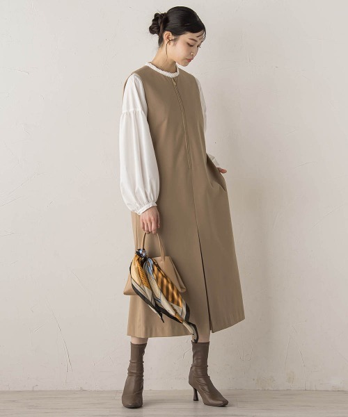 Droite lautreamont（ドロワットロートレアモン）の「ブレードブラウス≪洗濯機で洗える≫（シャツ/ブラウス・レディース・ブラック/オフホワイト・M）」の21枚目の写真