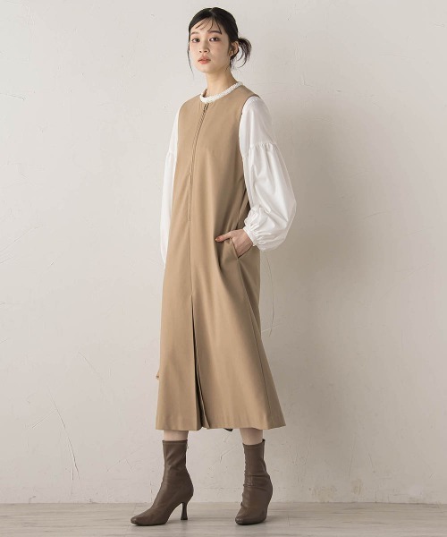 Droite lautreamont（ドロワットロートレアモン）の「ブレードブラウス≪洗濯機で洗える≫（シャツ/ブラウス・レディース・ブラック/オフホワイト・M）」の22枚目の写真