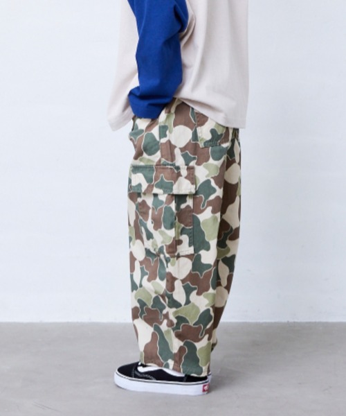 Fluffy BROTHERS（フラッフィーブラザーズ）の「迷彩カーゴパンツ（カーゴパンツ・キッズ・カモフラージュ・90/100/110/120/130/140/150）」の20枚目の写真
