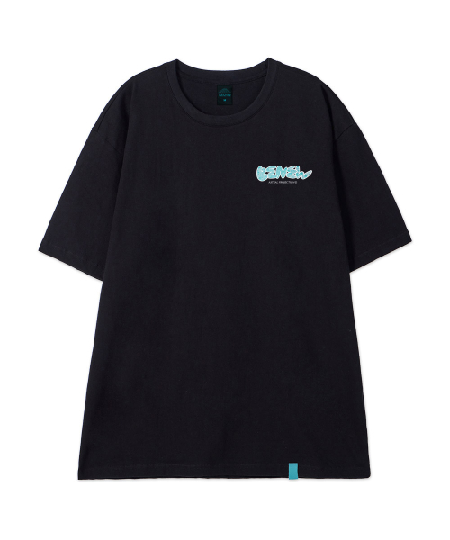 ASTRAL PROJECTION（アストラルプロジェクション）の「[ビ ニュー]コットンルーズフィット半袖Tシャツ_ブラック（Tシャツ/カットソー・メンズ・その他・LARGE/MEDIUM/X-LARGE/XX-LARGE）」の2枚目の写真