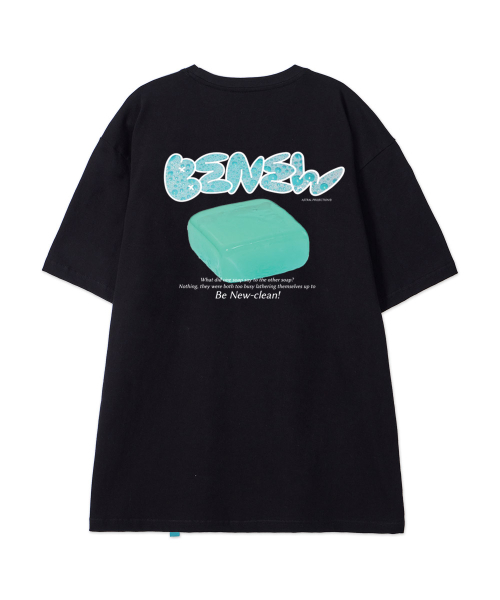 ASTRAL PROJECTION（アストラルプロジェクション）の「[ビ ニュー]コットンルーズフィット半袖Tシャツ_ブラック（Tシャツ/カットソー・メンズ・その他・LARGE/MEDIUM/X-LARGE/XX-LARGE）」の3枚目の写真