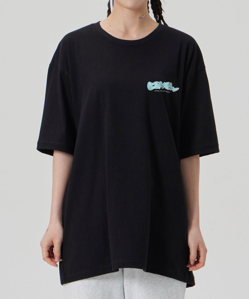 ASTRAL PROJECTION（アストラルプロジェクション）の「[ビ ニュー]コットンルーズフィット半袖Tシャツ_ブラック（Tシャツ/カットソー・メンズ・その他・LARGE/MEDIUM/X-LARGE/XX-LARGE）」の5枚目の写真