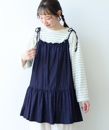 bulle de savon | 5.5oz denim kincyaku tunic(シャツ/ブラウス)
