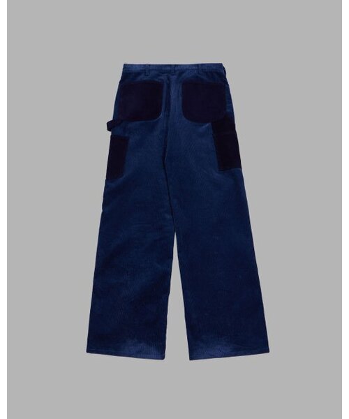 THEMUSEUMVISITOR(ザミュージアムビジター)の「CORDUROY SUEDE CARPENTER PANTS (NAVY)(その他パンツ・レディース・その他・MEDIUM/LARGE/SMALL)」の2枚目の写真