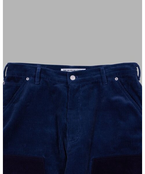 THEMUSEUMVISITOR(ザミュージアムビジター)の「CORDUROY SUEDE CARPENTER PANTS (NAVY)(その他パンツ・レディース・その他・MEDIUM/LARGE/SMALL)」の3枚目の写真