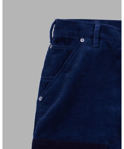 THEMUSEUMVISITOR(ザミュージアムビジター)の「CORDUROY SUEDE CARPENTER PANTS (NAVY)(その他パンツ・レディース・その他・MEDIUM/LARGE/SMALL)」の4枚目の写真