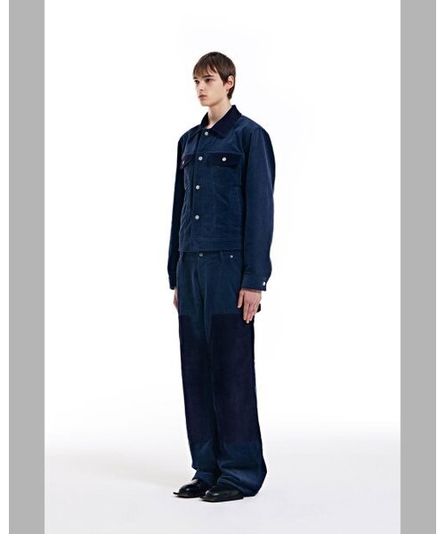THEMUSEUMVISITOR(ザミュージアムビジター)の「CORDUROY SUEDE CARPENTER PANTS (NAVY)(その他パンツ・レディース・その他・MEDIUM/LARGE/SMALL)」の8枚目の写真