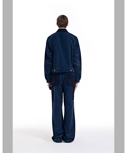 THEMUSEUMVISITOR(ザミュージアムビジター)の「CORDUROY SUEDE CARPENTER PANTS (NAVY)(その他パンツ・レディース・その他・MEDIUM/LARGE/SMALL)」の9枚目の写真