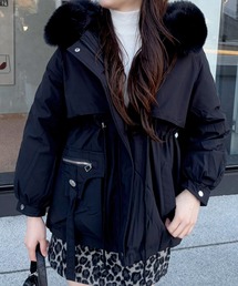 frunco（フランコ）の「【ZOZOTOWN限定】フード付きモッズコート（モッズコート）」