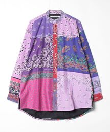 Children of the discordance / PATCHWORK BANDANA SHIRT LS SP / COTDSH-114