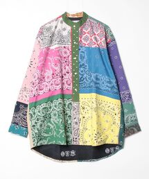 Children of the discordance / PATCHWORK BANDANA SHIRT LS SP / COTDSH-114