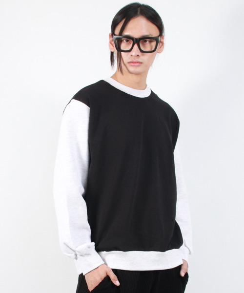 DEMARC（ドゥマーク）の「M カラーブロック ルーズフィット スウェット ブラック（スウェット・メンズ・その他・MEDIUM/LARGE）」の7枚目の写真