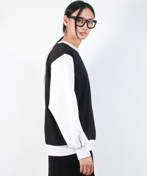 DEMARC（ドゥマーク）の「M カラーブロック ルーズフィット スウェット ブラック（スウェット・メンズ・その他・MEDIUM/LARGE）」の8枚目の写真