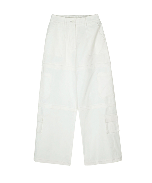 FDR（エフディーアール）の「3Way Variety Transformation Pants White（スウェットパンツ・レディース・その他・SMALL/MEDIUM/LARGE）」の5枚目の写真
