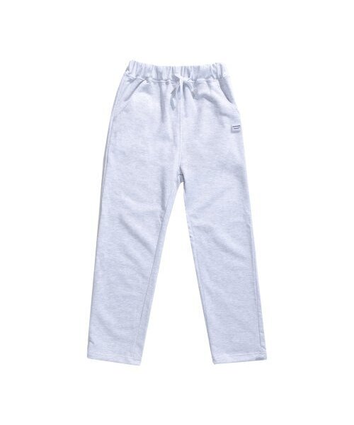 APOSTROPHE COMMA(アポストロフィコンマ)の「WHラベルストリングワイドスウェットパンツ(メランジ)(スウェットパンツ・レディース・グレー・LARGE/MEDIUM)」の1枚目の写真