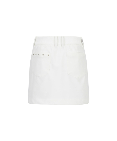 ANEW GOLF（アニューゴルフ）の「W BAND POINT A-LINE SQ_IV（スカート・レディース・その他・X-SMALL/SMALL/MEDIUM/LARGE/XX-SMALL）」の2枚目の写真