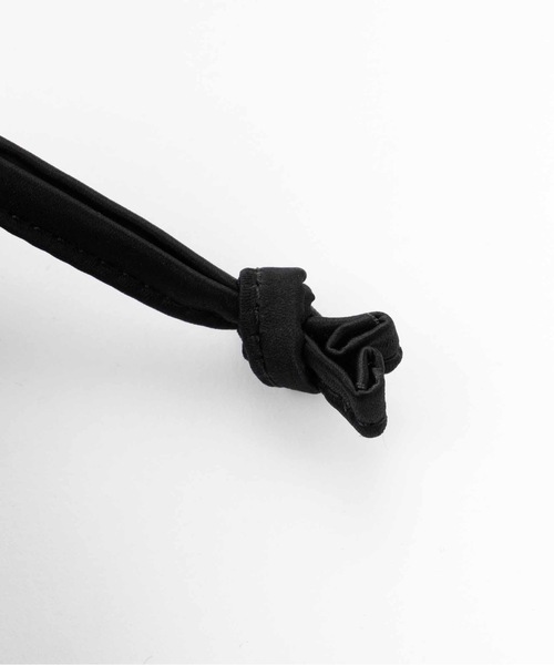 SEA（シー）の「SEAサテン巾着 M（クラッチバッグ・レディース・ピンク/ブラック・ONE SIZE）」の17枚目の写真