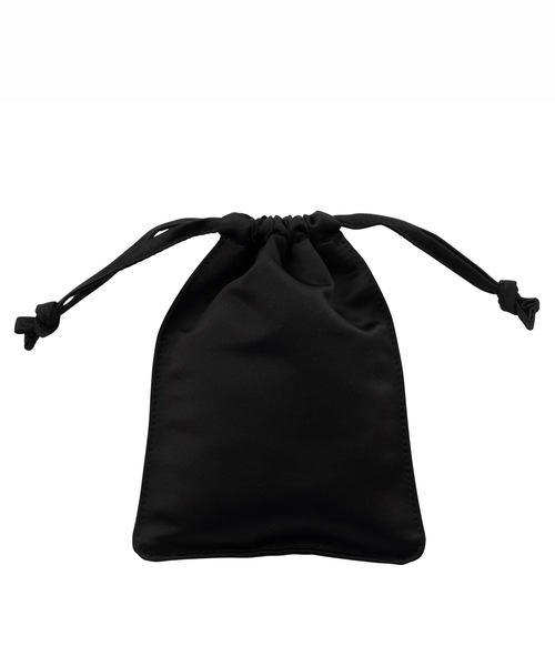 SEA（シー）の「SEAサテン巾着 M（クラッチバッグ・レディース・ピンク/ブラック・ONE SIZE）」の21枚目の写真