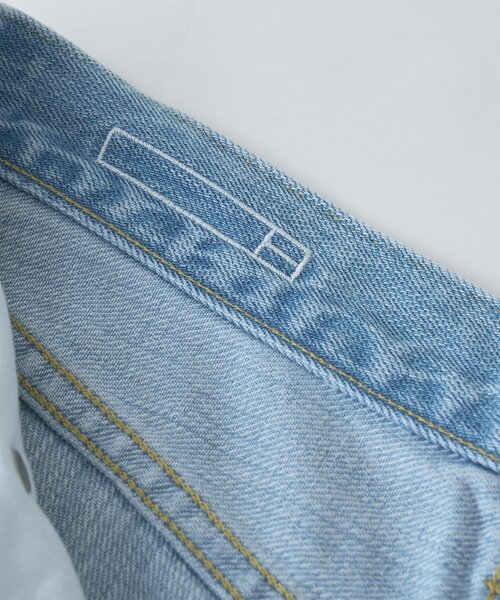 RIVE DROITE(リヴドロワ)の「【RIMH(リムエイチ)】クリーンワイドデニム(デニムパンツ・レディース・サックスブルー/ブルー・36/34/38)」の4枚目の写真