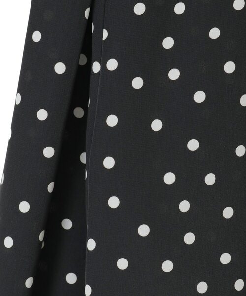 Tiara（ティアラ）の「ドットプリントフリルブラウス（シャツ/ブラウス・レディース・ブラック/ホワイト・FREE）」の16枚目の写真