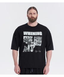 WAYDN（ウェイドゥン）の「パラエストラ ワークアウトショートスリーブ ブラック（Tシャツ/カットソー）」