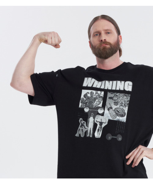 WAYDN(ウェイドゥン)の「パラエストラ ワークアウトショートスリーブ ブラック(Tシャツ/カットソー・メンズ・その他・MEDIUM/LARGE/X-LARGE/XX-LARGE)」の4枚目の写真