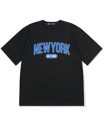 CRISCELO（クリスチェロ）の「New York Old School T-shirt BL_Black 20s Overfit（Tシャツ/カットソー）」